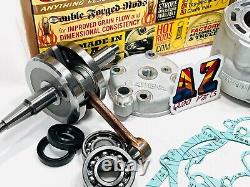 Yamaha YZ 85 YZ85 53mm 105cc Athena Big Bore Cylinder Crank Motor Rebuild Kit