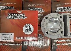 Yamaha Zuma 125 Bws 125 Big Bore Cylinder Kit 67mm Ttmrc 80mm Tall