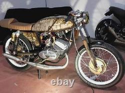 Zundapp Exhaust Stainless 50cc KS XF for use with big bore kit's