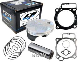 02-08 CRF450R CRF 450R Piston de grand diamètre +4 CP 100mm 100 mil et kit de joints de haut moteur