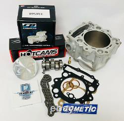 09-14 Yamaha Raptor 700 Cp Stage 3 Hotcam 108m 770 Big Bore Kit Top End Reconstruire