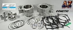 12+ Brute Force 750 840cc 90mm Big Bore Cylindres Cp Pistons Motor Rebuild Kit