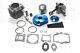 44mm Big Bore Top End Kit Pour Atv Pocket Bike 49cc 2 Stroke Stage 2 Bleu V Ck09b