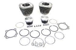 95 Big Bore Twin Cam Cylinder And Piston Kit S’adapte Harley-davidson