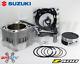 Bpratv Kit De Rénovation Du Haut Moteur Du Cylindre Et Du Piston Big Bore De 94 Mm Pour Suzuki Drz00 Drz 400