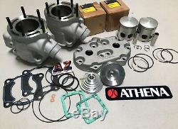 Banshee Athena 400 68 Big Bore Kit Complet Cylindres Pistons Wiseco De Vilebrequin