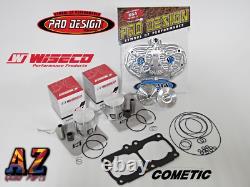 Banshee Athena Wiseco 66mm Big Bore 409 Stroker Crank Pistons Pro Têtes Coupoles Cub