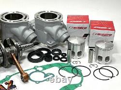 Banshee Triple Ported 370cc Big Bore Cylindres Piston Crank Motor Rebuild Kit