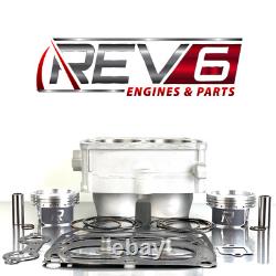 Big Bore +2 Rzr 2008-2010 800 Top Fin Rebuild Kit Engine Motor 6x6