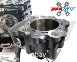 Cylindre plaqué Nikasil de 102 mm +2 kit de haut moteur Big Bore pour Yamaha Raptor 660 YFM 660R