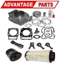 Ensemble cylindre à grand alésage, piston, arbre à cames et bras de culbuteur pour Polaris Ranger 500 de 1999 à 2012.