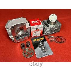 Ensemble de cylindre P28 de 57 mm POUR HONDA GROM 125 MSX 125 Kit de moto à piston gros alésage