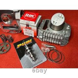 Ensemble de cylindre P28 de 57 mm POUR HONDA GROM 125 MSX 125 Kit de moto à piston gros alésage