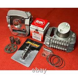 Ensemble de cylindre P28 de 57 mm POUR HONDA GROM 125 MSX 125 Kit de moto à piston gros alésage