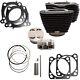Ensemble De Cylindrée Big Bore S&s Wrinkle Black 128 Pour Moteurs M8 114 / 117