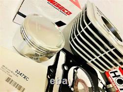 Ensemble haut de gamme Honda 400EX 87m Big Bore Kit Stage 2 Hotcam +2 Kit piston cylindre 416cc pour le haut moteur.