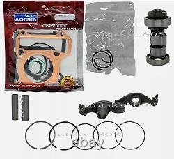 Ensemble kit Big Bore avec arbre à cames 55mm piston Yamaha TTR110 TT-R 110E LIVRAISON GRATUITE