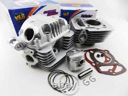 KIT DE CYLINDRE BIG BORE 150CC POUR HONDA XLR125 97-03 AVEC CULASSE, PISTON ET JOINT