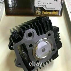KIT DE CYLINDRE HONDA 120cc TRX90 BIG BORE 56mm SEGMENTS DE PISTON JOINT DHL Express