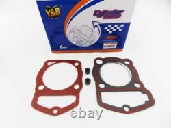 KIT DE CYLINDRE SURDIMENSIONNÉ Y&B 150cc POUR HONDA NX125 TRANS CITY 89-97 AVEC CULASSE ET PISTON
