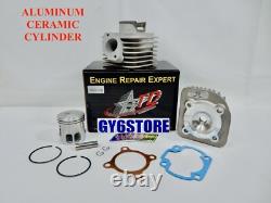 KIT DE GROS BORE EN ALUMINIUM CERAMIQUE CYLINDRE TAIDA (BORE 47mm) (10mm) JOG MINARELLI