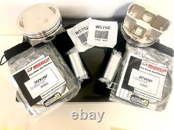 KIT DE PISTON BIG BORE WISECO K2721 95ci 1554cc POUR HARLEY TWIN CAM 88
