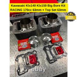 Kawasaki Klx140 Klx150 Kit de Gros Cylindre RACING 170cc 63mm + Ensemble Supérieur 63mm EXPRESS SHI