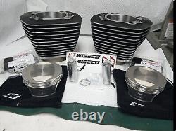 Kit Big Bore 107 Twin Cam Harley Davidson 10.25 Cr Plaque de couple forgée Bore/hone