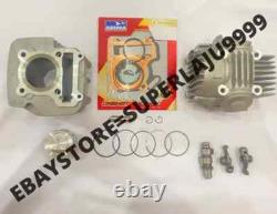 Kit Big Bore 128cc pour Yamaha TTR110 TT-R 110E avec Ensemble de Culasse à Grandes Soupapes