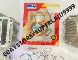 Kit Big Bore 128cc pour Yamaha TTR110 TT-R 110E avec Ensemble de Culasse à Grandes Soupapes
