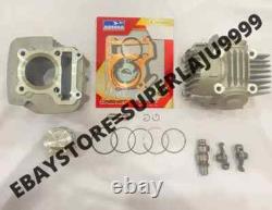 Kit Big Bore 128cc pour Yamaha TTR110 TT-R 110E avec Ensemble de Culasse à Grands Soupapes