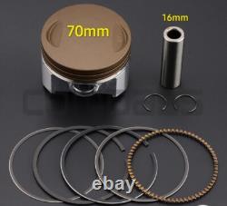 Kit Big Bore 70mm (Hawk, TaoTao, Apollo, SSR, RPS) Moteurs CG250 Refroidis par Air