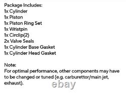 Kit Big Bore 70mm avec goupille de biellette de 15mm pour CG250 Hawk-X Tao Tao 2023 et plus