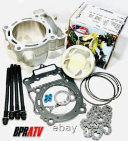 Kit Big Bore 98mm +2.5 Cylindre Complet 474 Kit de Reconstruction Haut Moteur LTR450 LTR 450