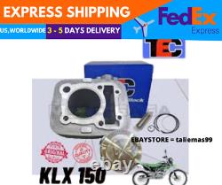 Kit Big Bore Kawasaki Klx140 Klx150 RACING 170cc 63mm (TEC) EXPÉDITION RAPIDE