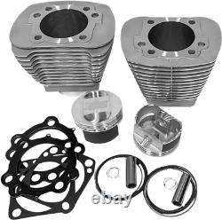 Kit Big Bore Plat 92 Silver Performance Révolution Harley Evolution 84-99 4