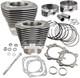 Kit Big Bore S&s 117 Po Silver Powder-coat Moto De Rue 910-0221