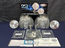 Kit Big Bore S&S Bolt-In avec Cylindres Argent S&S 910-0480 pour HD Twin Cam 07+