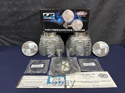 Kit Big Bore S&S Bolt-In avec Cylindres Argent S&S 910-0480 pour HD Twin Cam 07+