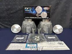 Kit Big Bore S&S Bolt-In avec Cylindres Argent S&S 910-0480 pour HD Twin Cam 07+