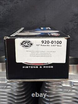 Kit Big Bore S&S Bolt-In avec Cylindres Argent S&S 910-0480 pour HD Twin Cam 07+
