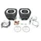 Kit Big Bore S&s Cycle 1999-2006 Harley Twin Cam 98 Noir Effet Wrinkl&eacute; 910-0481