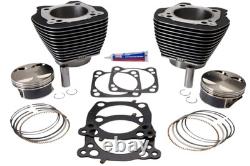 Kit Big Bore S&S Cycle 910-0625 M8 124 pouces, alésage de 4.250, course de 4.375