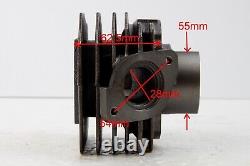 Kit big bore 80cc cylindre 48mm compatible avec Honda DIO 50 AF18E SYM DD50 Jolie 50 @TW