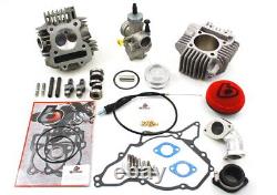 Kit big bore de 165cc, tête de course V2, came, carburateur de 28mm pour Kawasaki KLX110 KLX110L