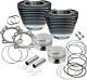 Kit Cylindre Big Bore S&s 95 Noir #910-0204 Harley Davidson