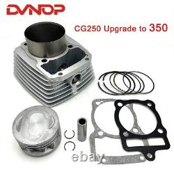 Kit cylindre piston BIG BORE 72,5MM 350CC pour CG250 CG 250 Mise à niveau vers CG350