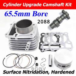 Kit cylindre piston arbre à cames pour Suzuki GN125 EN125 GS125 165cc Big Bore 65.5mm