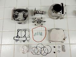 Kit d'augmentation de cylindrée 172cc / 61mm pour scooter, quad et kart équipés de moteurs 150cc GY6