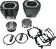 Kit De Cylindre Monster Big Bore (124 Po.), Alésage 4-3/8 Po. 11.21 Compression Granite